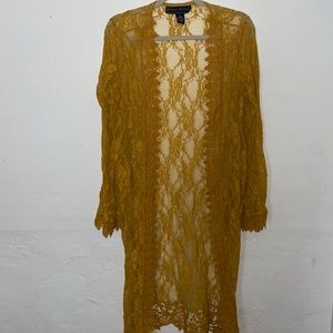 Polly & Esther yellow cover up